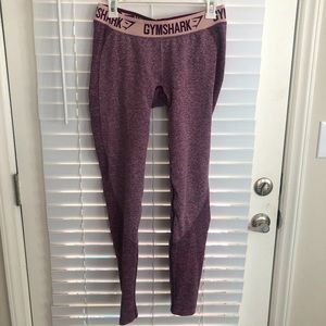 Purple/pink Flex Mid-Rise Gymshark Leggings Large
